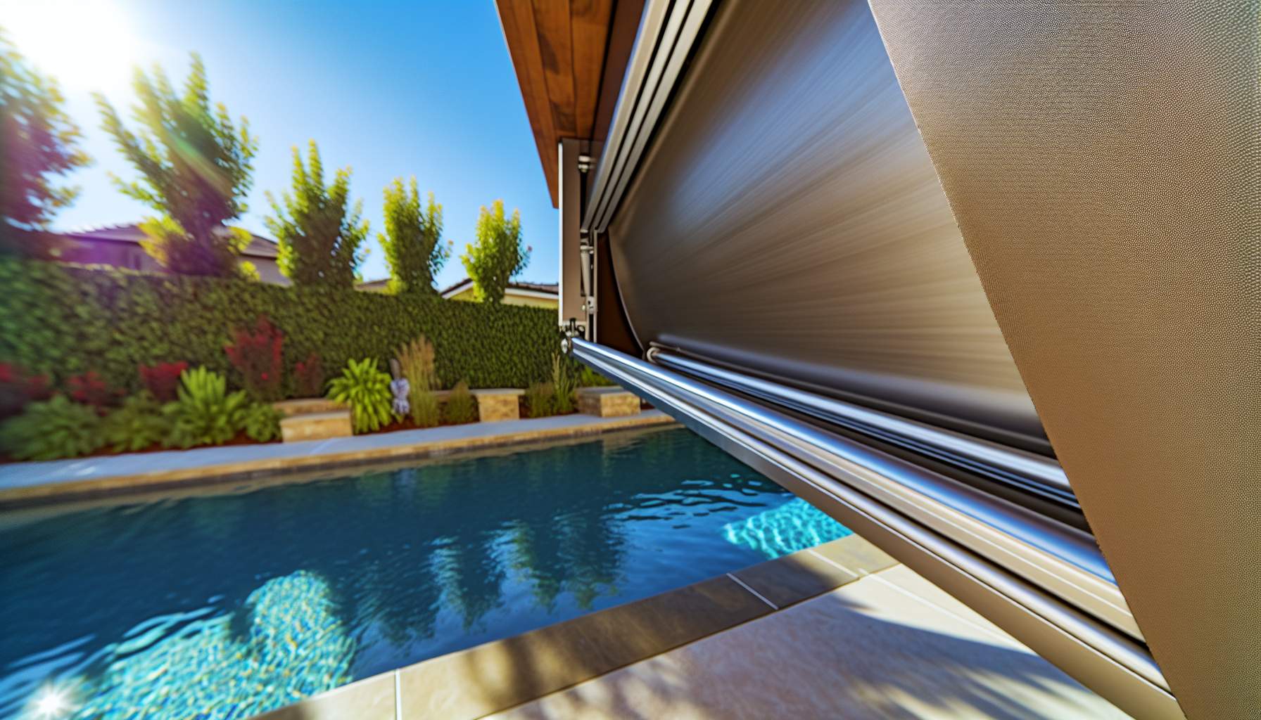 Coffre volet roulant piscine: sécurité et style