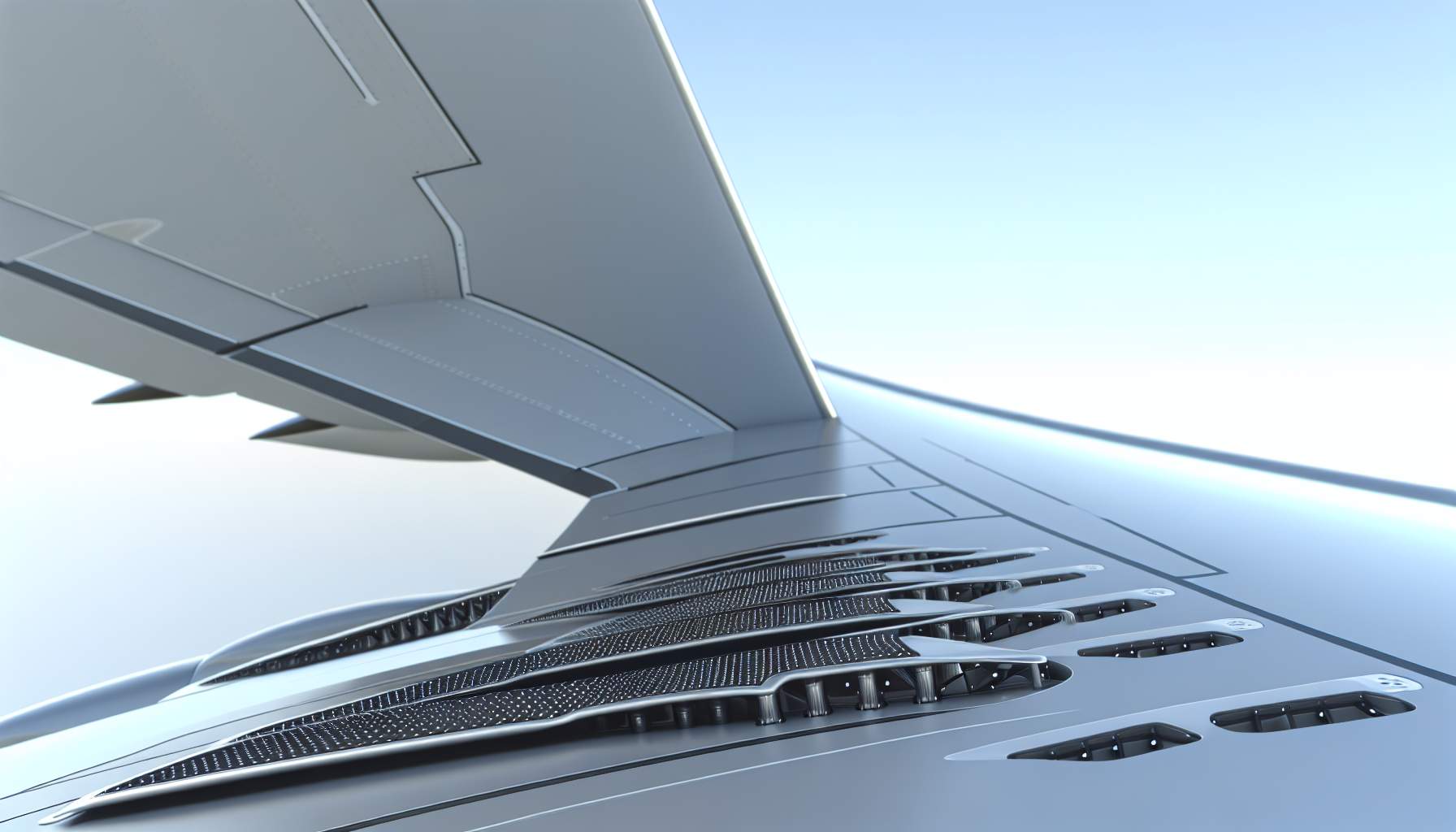 Innovations en aérodynamique : volets d'avion