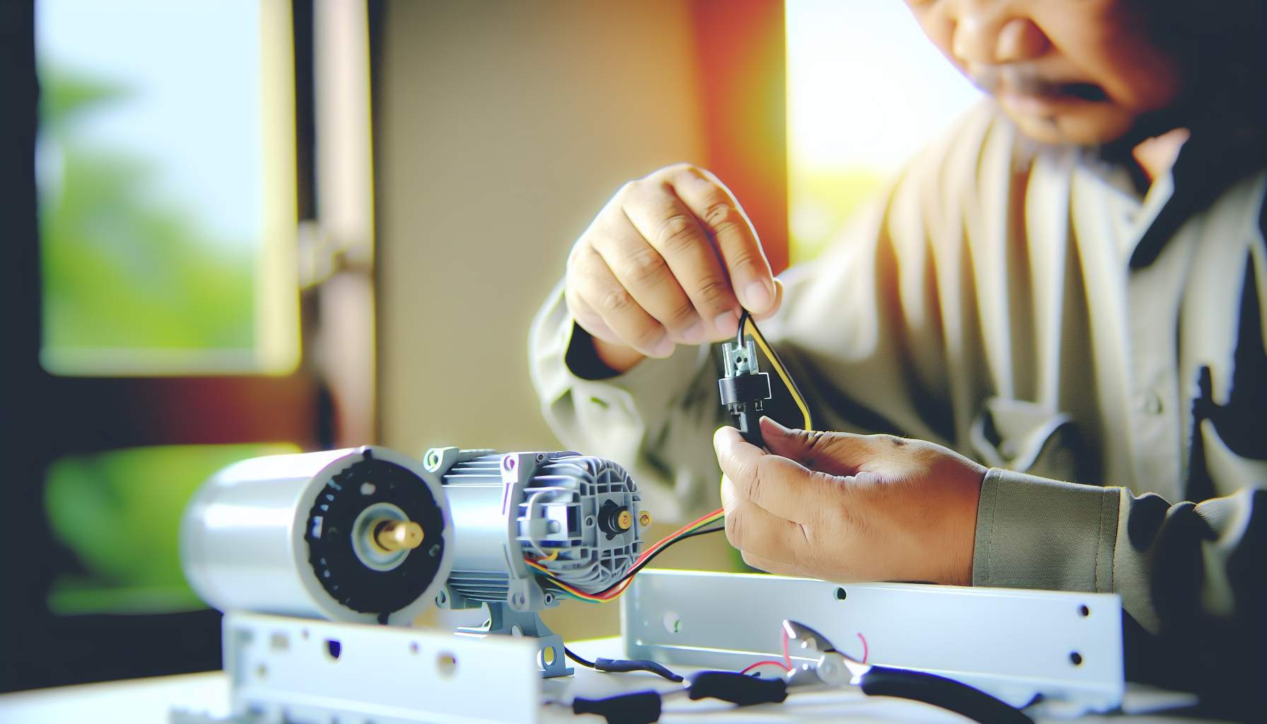 Installation volet électrique: astuces et câblage simple