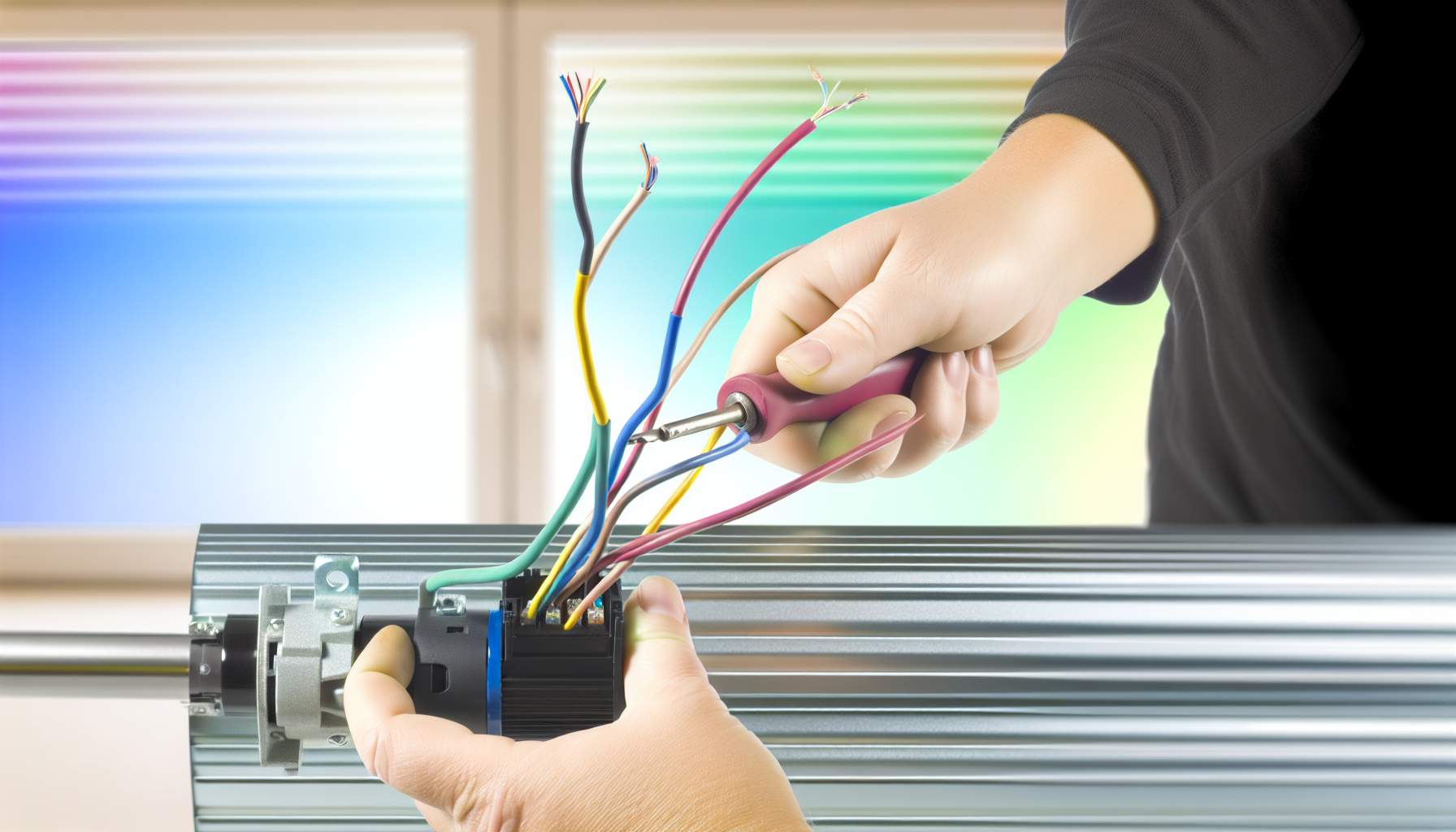 Installation volet roulant: astuces branchement facile