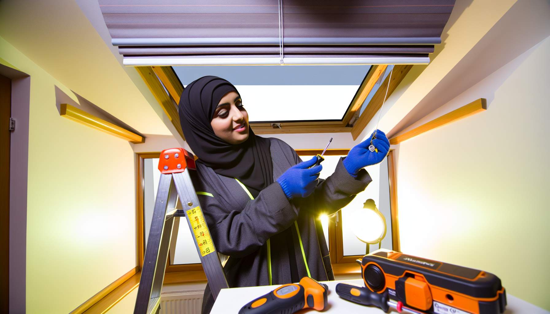 Installation volet roulant Velux électrique: astuces