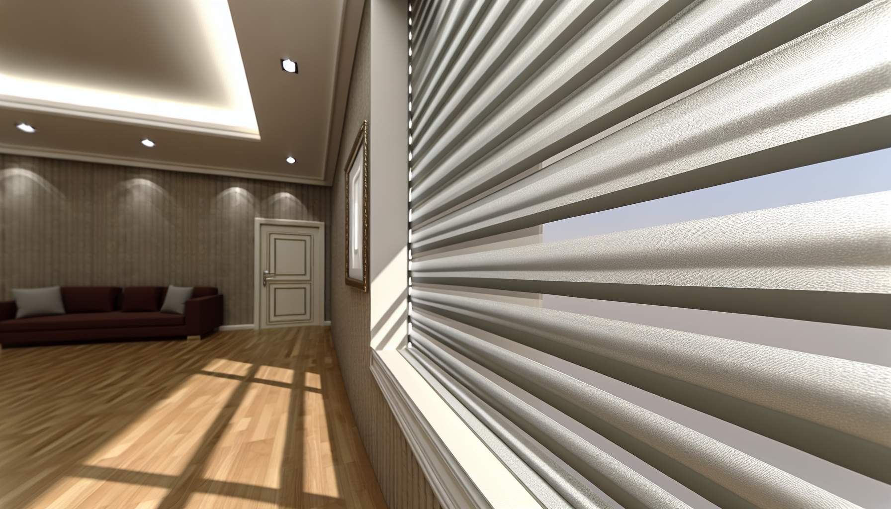 Lames volet roulant: secret d'une maison éco-chic