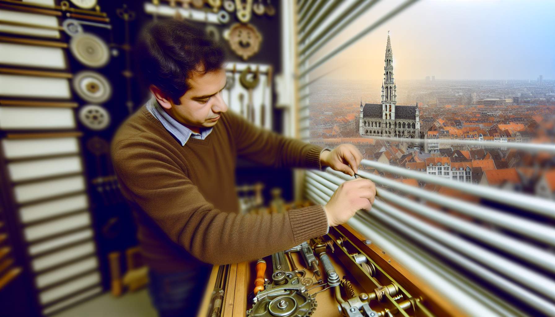 Réparation volet manuel: rapidité et fiabilité à Bxl