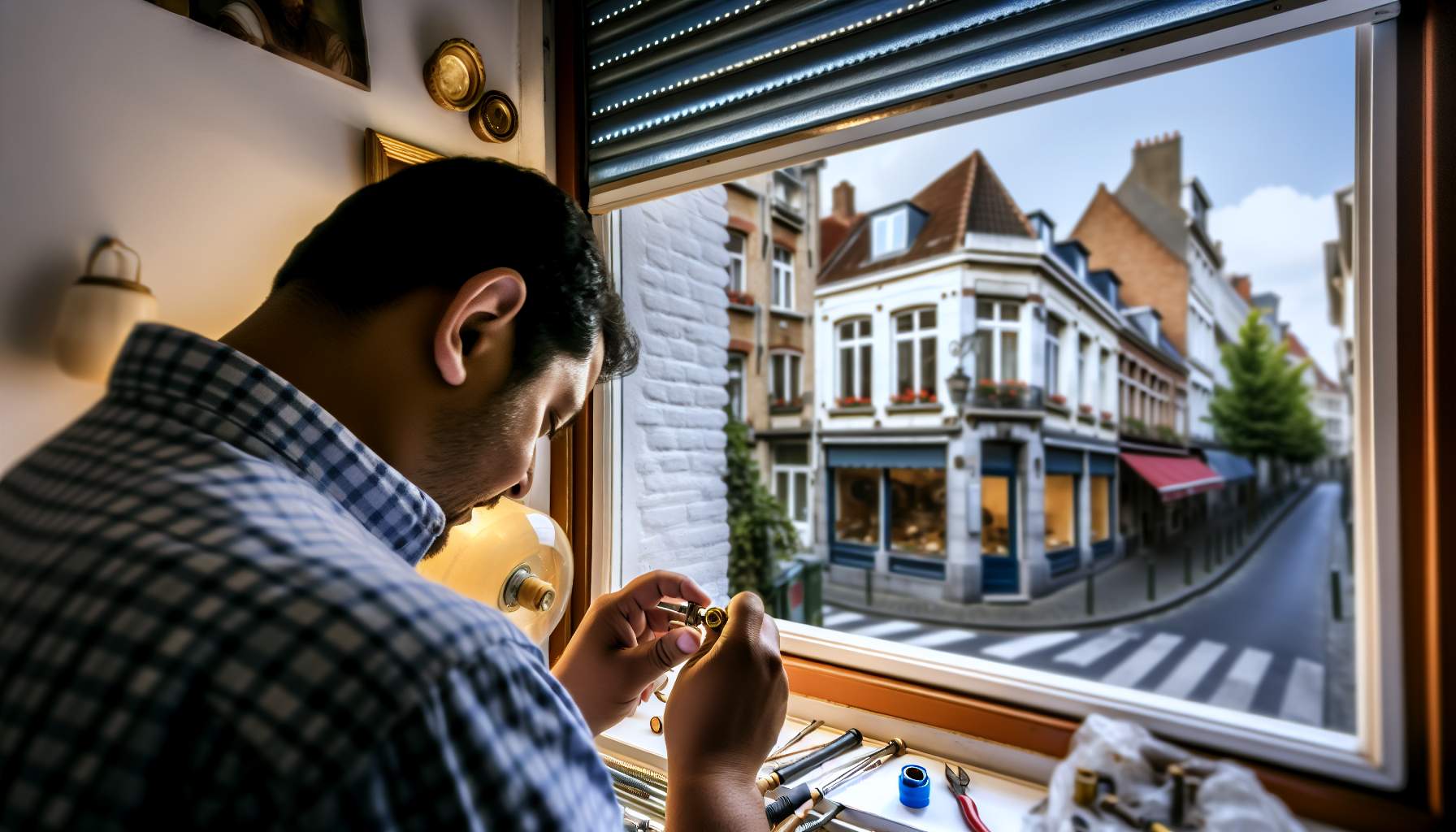 Réparation volet roulant Bruxelles: rapidité et sécurité