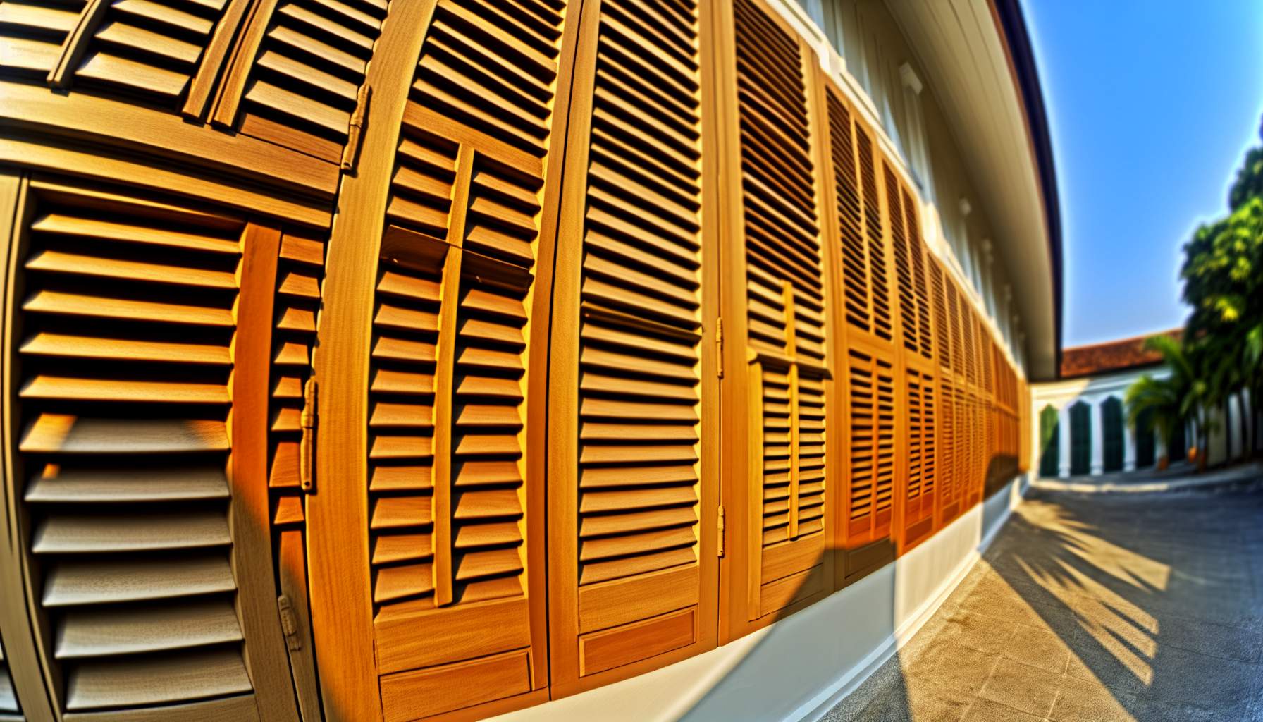 Volet bois extérieur: choix idéal chez Leroy Merlin