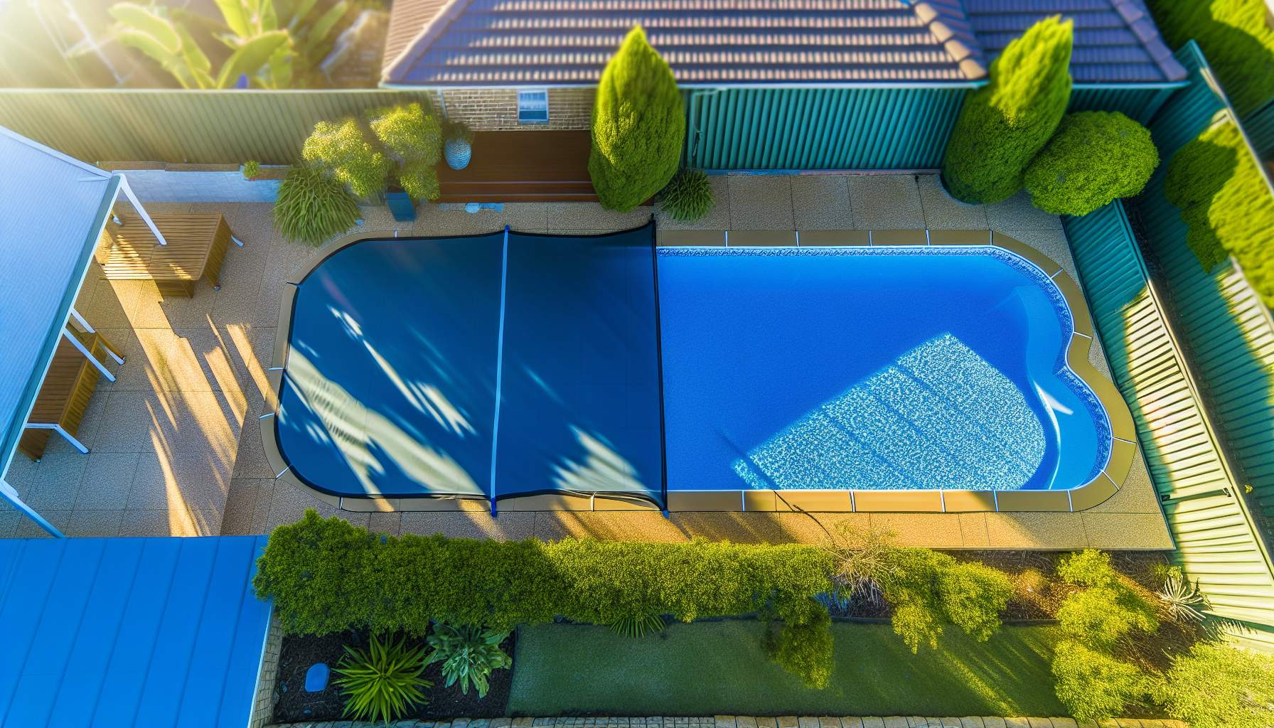 Volet piscine hors sol: alliez sécurité et style