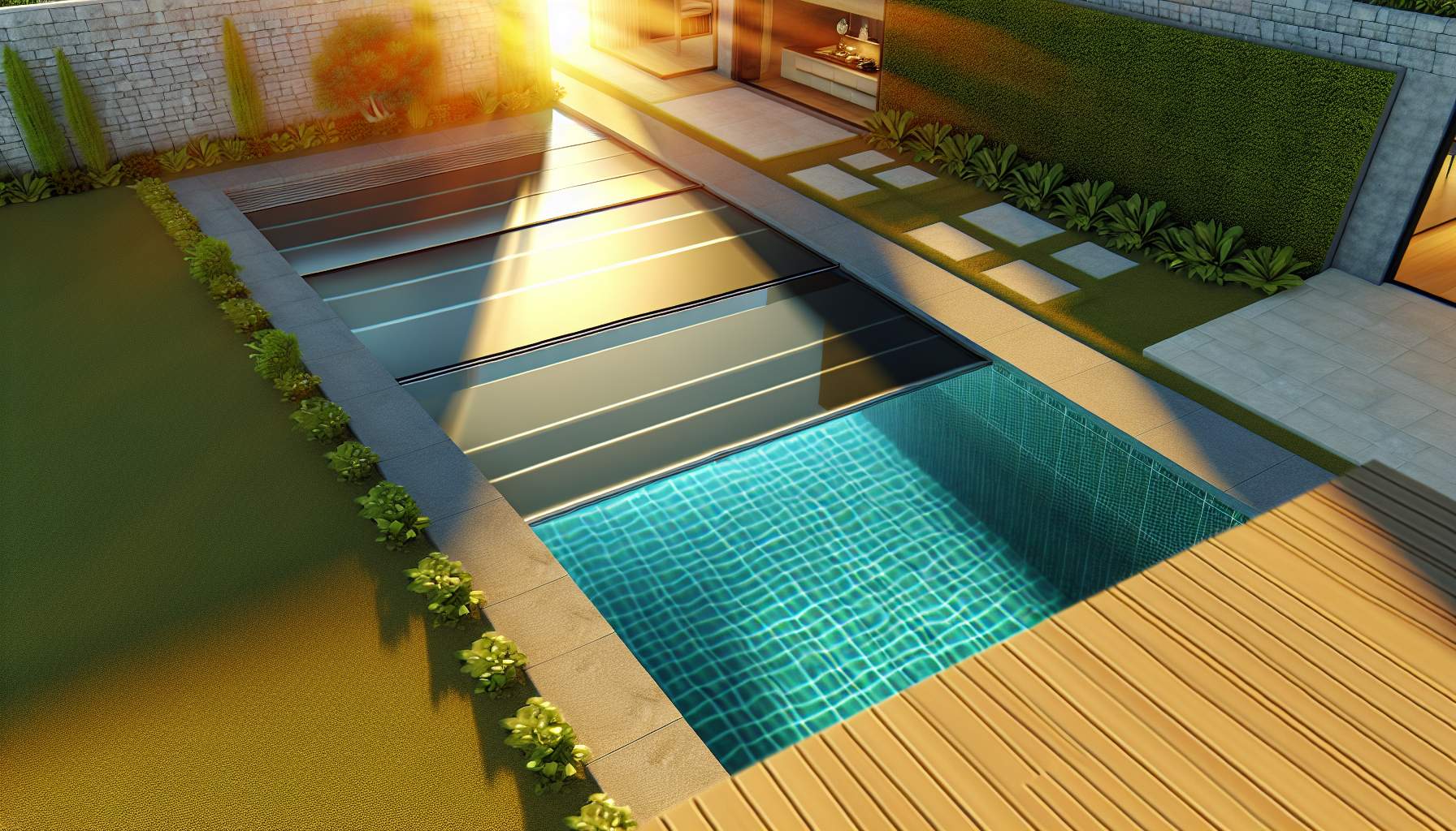Volet piscine immergé: secrets d'installation fiables