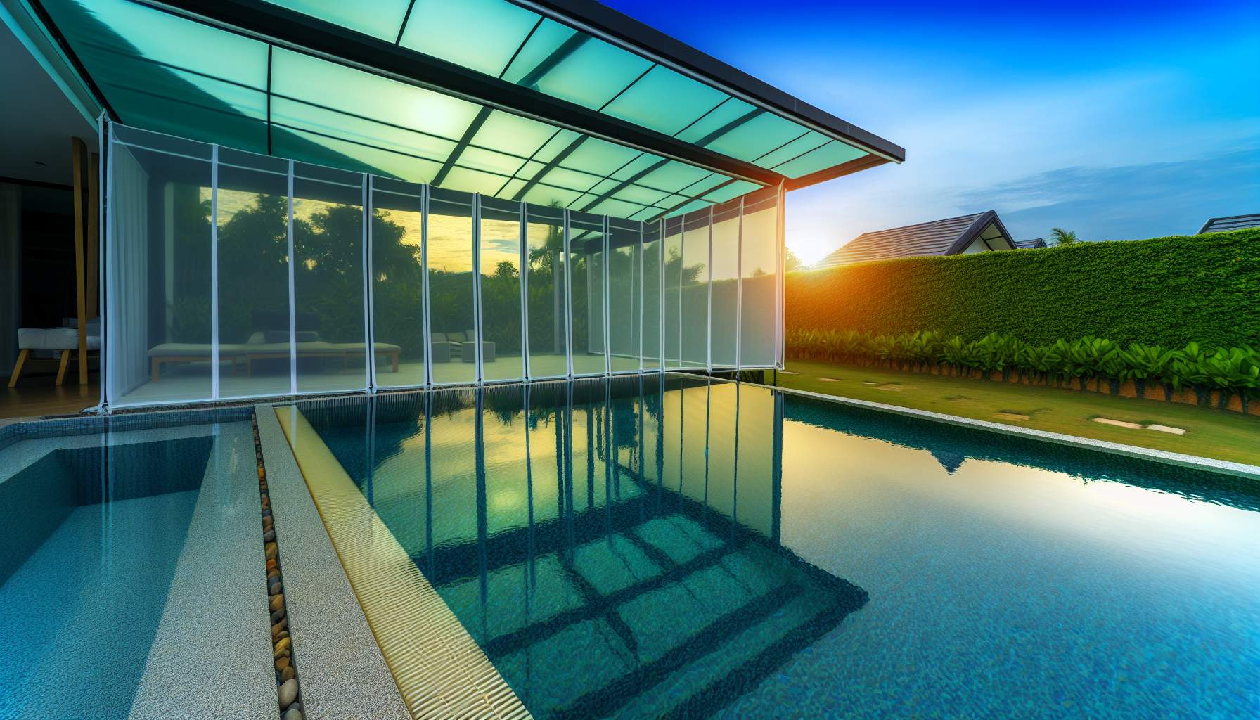 Volet piscine polycarbonate : la solution idéale ?