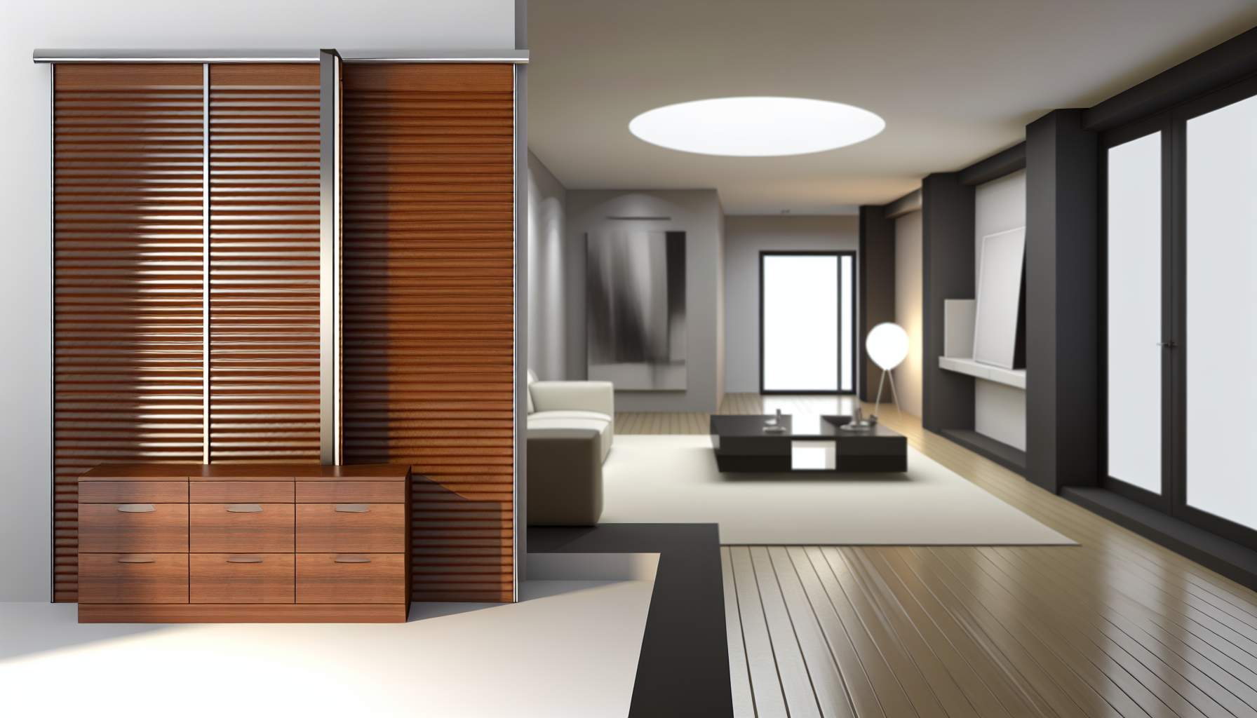 Volet roulant meuble: secrets d'un intérieur stylé