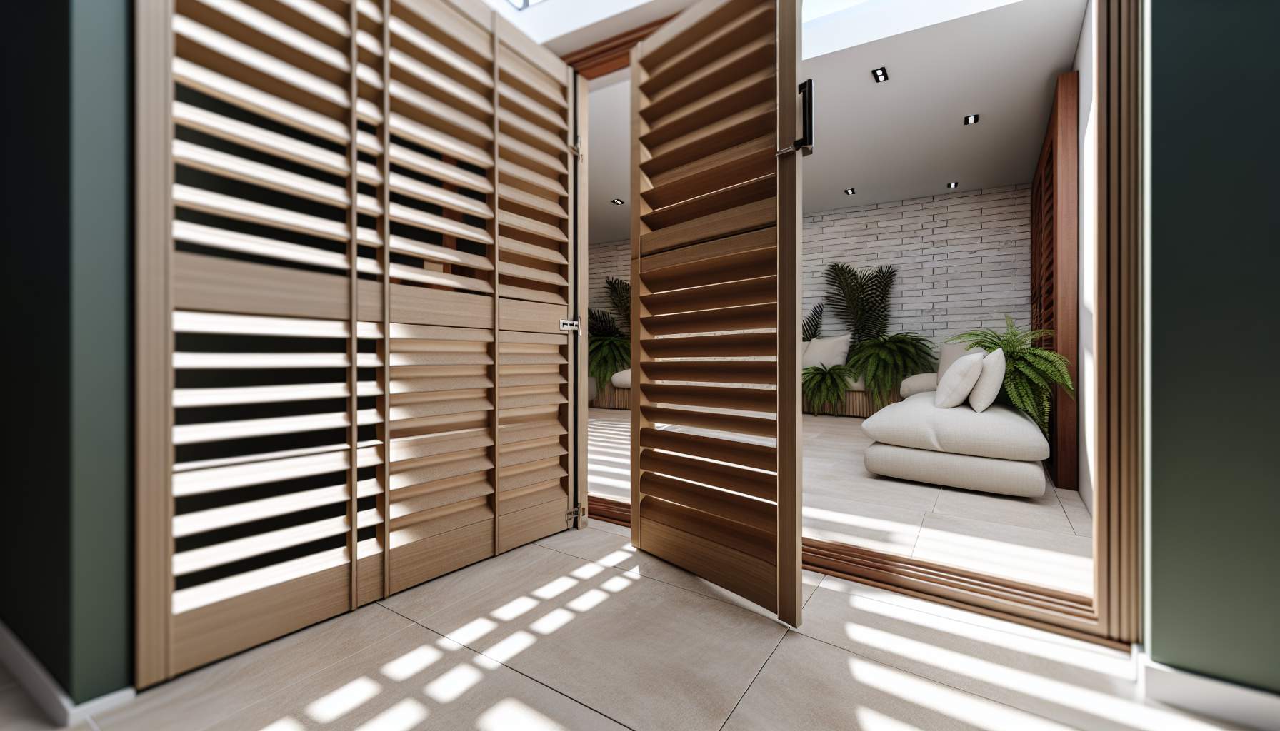 Volets intérieurs: secrets pour un design parfait