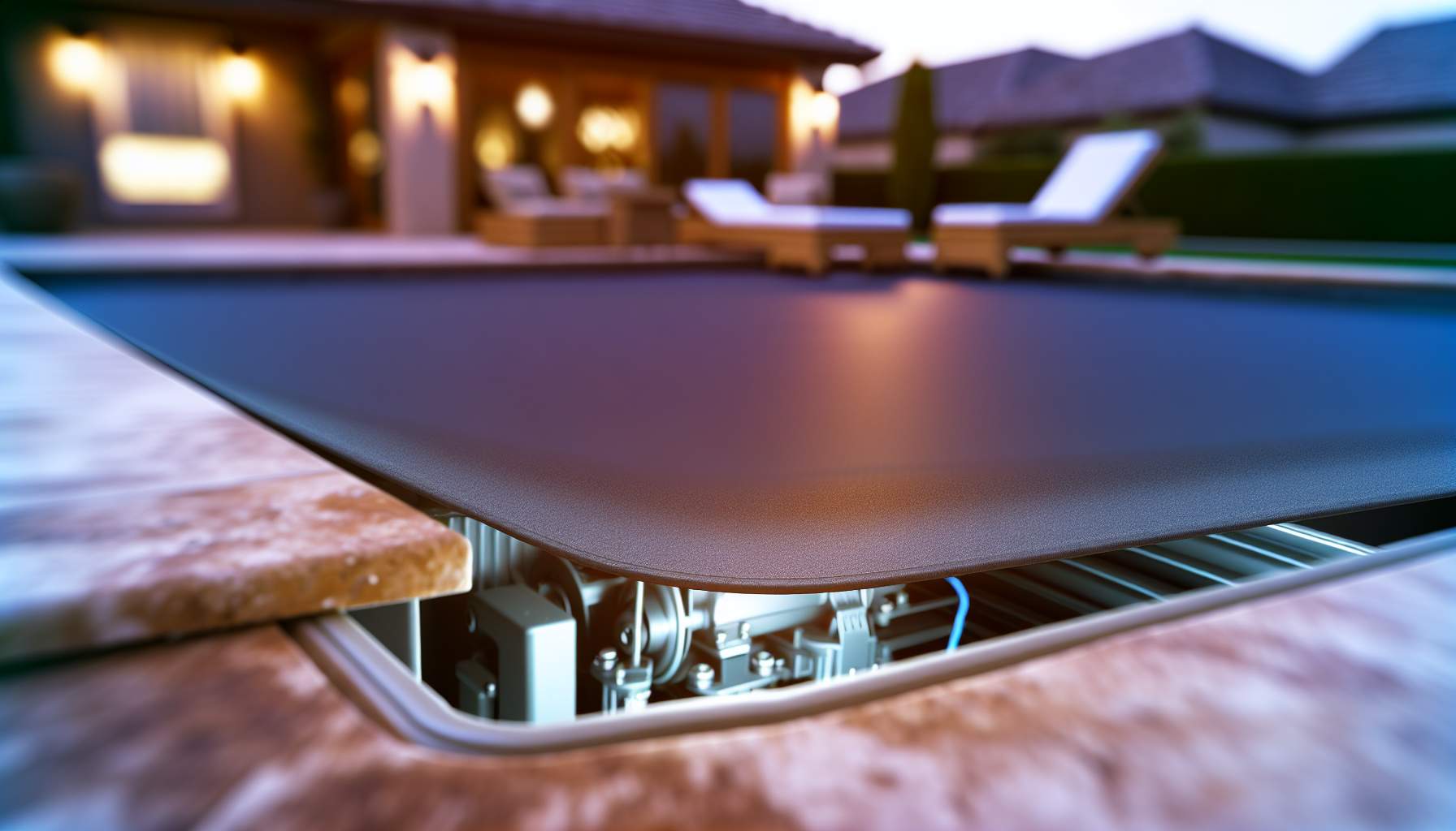 Volets piscine immergés: quels inconvénients cachés ?